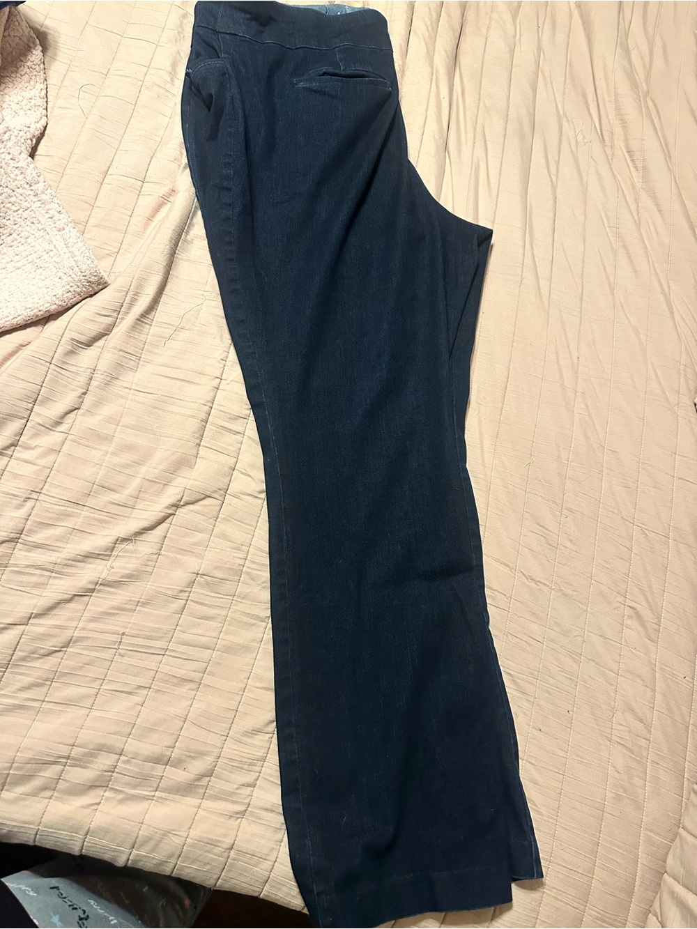 croft & barrow dark blue jegging-style pants